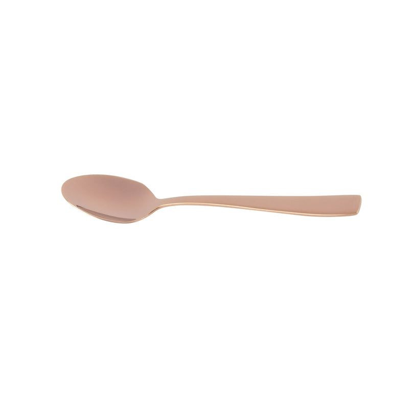 Jogo de Colheres para Café Aço Inox Rose Gold Pisa 6 Peças