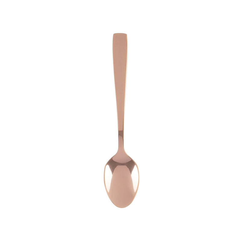 Jogo de Colheres para Café Aço Inox Rose Gold Pisa 6 Peças