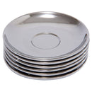 Jogo De Xícaras Luxo Para Café Com Pires E Suporte Wolff Versa 90ml 6 Peças Preto e Prata