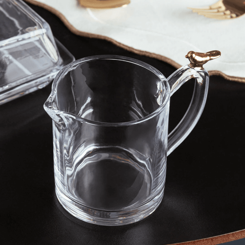 Kit para Mesa Posta de Café Linha Golden Bird 7 Peças