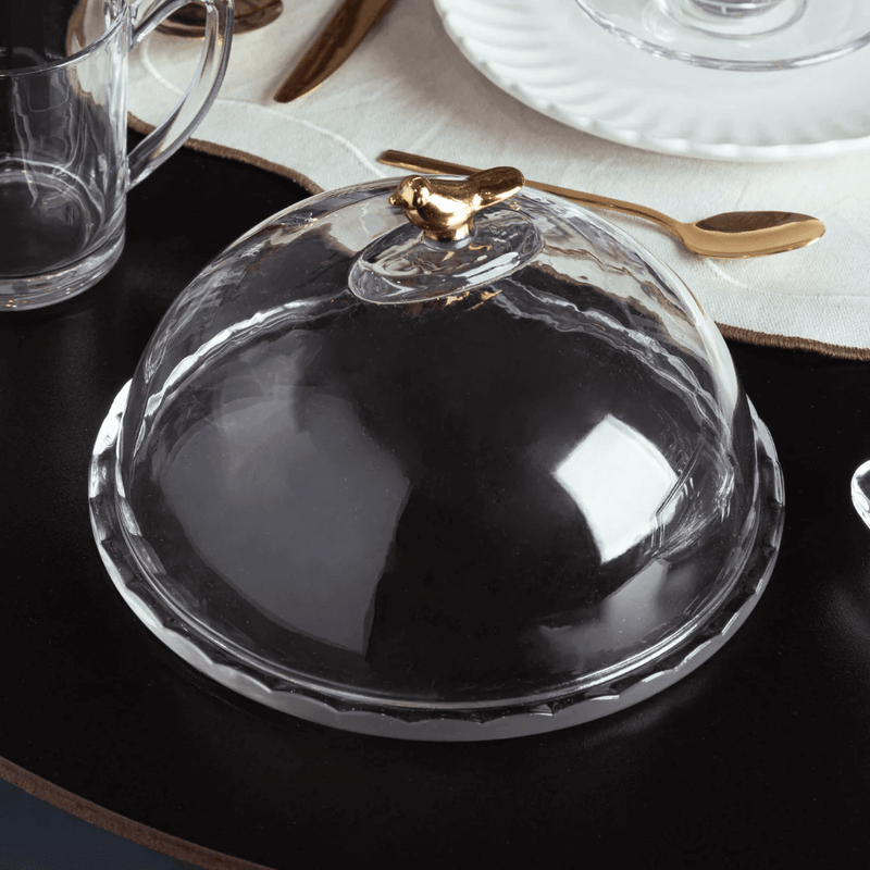Kit para Mesa Posta de Café Linha Golden Bird 7 Peças