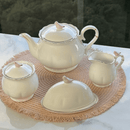 Açucareiro em Porcelana Birds Branco 300ml