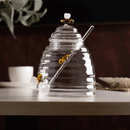 Açucareiro de Vidro com Colher e Tampa Lovely Bee Abelha 470ml