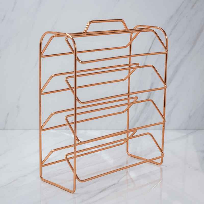 Organizador Porta Cápsulas de Café Dolce Gusto Rose Gold