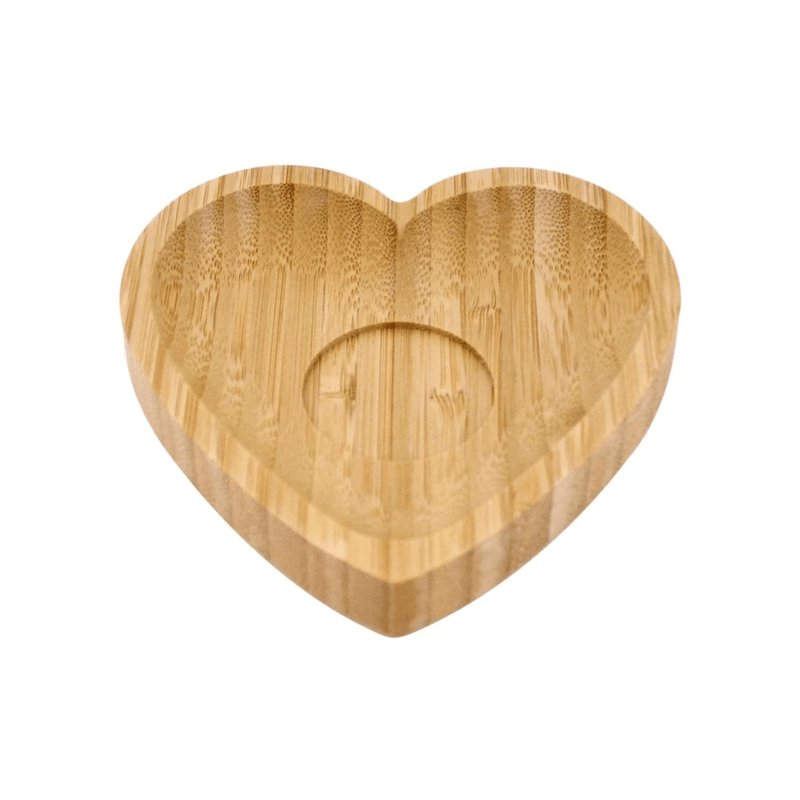 Píres Coração em Bambu 12,5cm