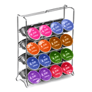 Porta Cápsulas Dolce Gusto em Aço Cromado