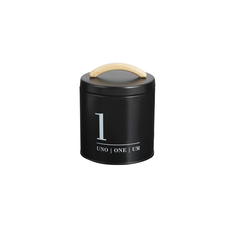 Porta Condimentos Metalla N1 preto 800ml