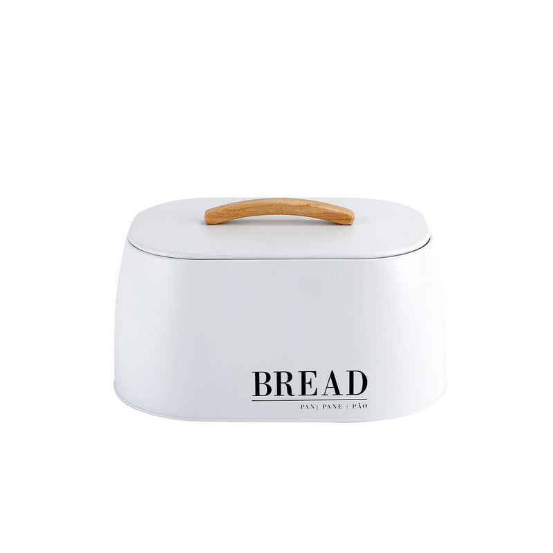 Porta Pão Metalla Branco 33,5cm