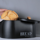 Porta Pão Metalla Preto 33,5cm