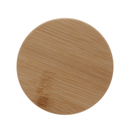 Pote de Vidro Canelado com Tampa de Bambu 800ml