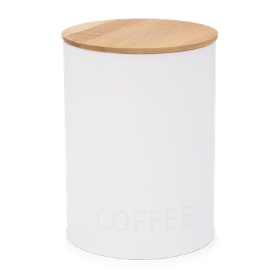 Pote Porta Mantimentos Para Café Canister Branco