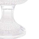 Potiche Bomboniere com Pé de Cristal 22cm Queen