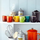 Set De 6 Canecas Espresso Cerâmica Gift Collection Le Creuset - 100 ml