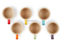 Set De 6 Canecas Espresso Cerâmica Gift Collection Le Creuset - 100 ml