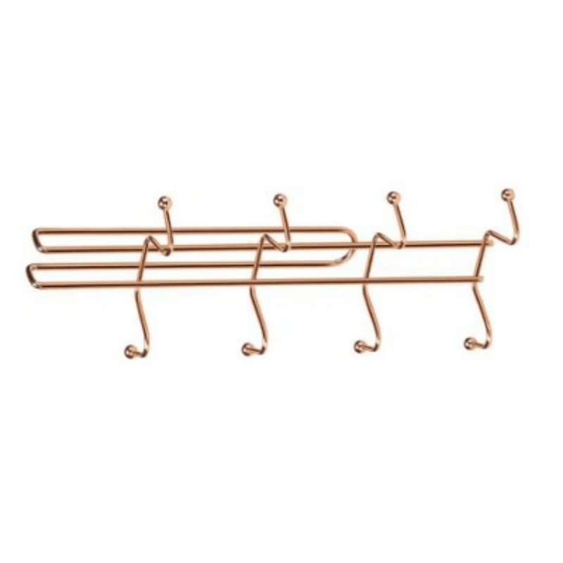Suporte Para 8 Xicaras Encaixe Armário Rose Gold