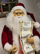 PAPAI NOEL COM LISTA DE NOMES COM MOVIMENTOS SOM E LUZ