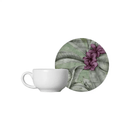 Xícara de Café com Pires Modena Branca 80ml