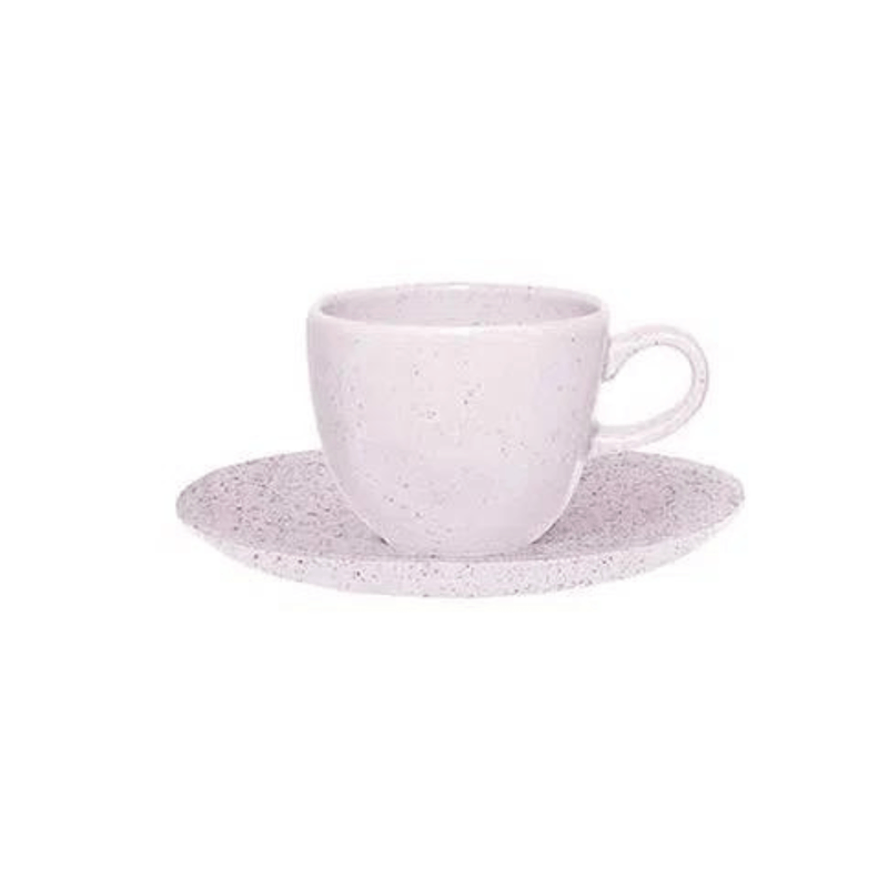 Xícara de Café com Pires Pink Sand 75ml