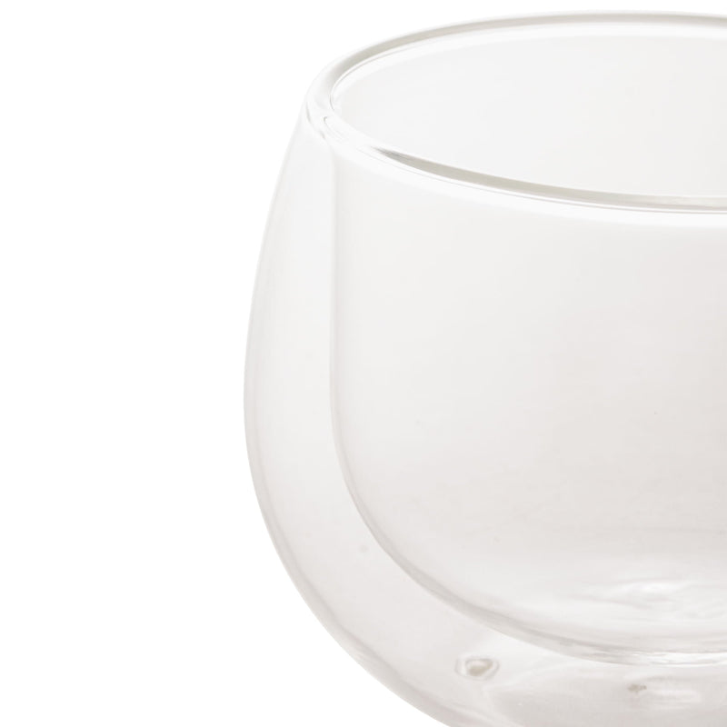 Xícara de Café Parede Dupla Vidro Borossilicato 240ml