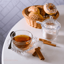 Xícara para Chá com Pires Borda Coração - 170 ml